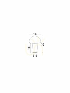 Stolní lampa CASTORO Luces Exclusivas LE45584 small 2