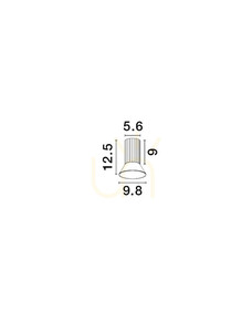 Stropní bodové svítidlo Luces Exclusivas Marenzo černo-zlaté GU10 10 W LE45601 3 Stropní bodové svítidlo Luces Exclusivas Marenzo černo-zlaté GU10 10 W LE45601 small 3