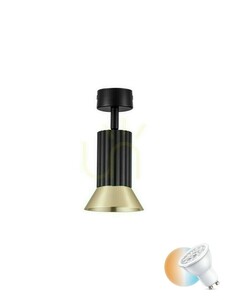 Bodové svítidlo MARENZO Luces Exclusivas LE45602 černo-zlaté small 0