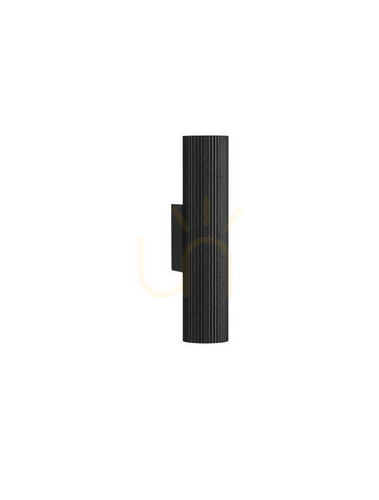 Kontrola Nástěnné svítidlo SELMORA Luces Exclusivas LE45640, nahoru-dolů, 2 × GU10, černé, 18 cm