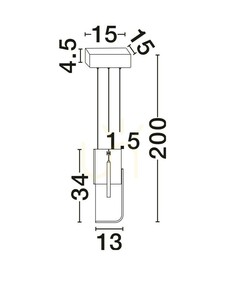 Závěsné svítidlo ALBAIDA od Luces Exclusivas LE45720 4 Závěsné svítidlo ALBAIDA od Luces Exclusivas LE45720 small 4