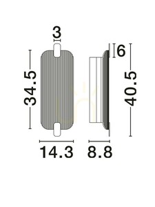 Nástěnné svítidlo ALBERI Luces Exclusivas LE45734 small 3