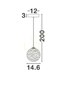 Závěsné svítidlo ALBORA Luces Exclusivas LE45741 4 Závěsné svítidlo ALBORA Luces Exclusivas LE45741 small 4