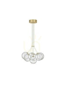Závěsné svítidlo ALBORA Luces Exclusivas LE45749 zlaté 7x LED small 0