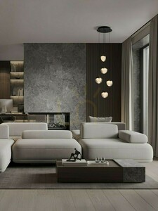 Závěsné svítidlo Luces Exclusivas ALCUDIA LE45755 černé LED 25 W 3000 K 33 cm small 6