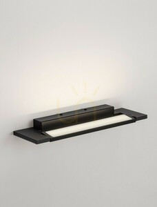 Nástěnné svítidlo ALFAJAR LE45776 černé, LED 10 W 650 lm, 36 cm, IP44 — Luces Exclusivas small 4