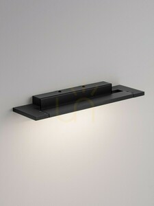 Nástěnné svítidlo ALFAJAR LE45776 černé, LED 10 W 650 lm, 36 cm, IP44 — Luces Exclusivas small 5