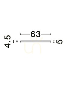 LED nástěnné svítidlo Luces Exclusivas ALFARO LE45779 černé 17 W 63 cm small 6