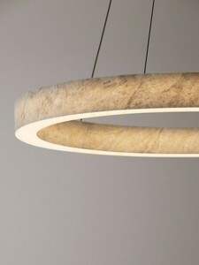Závěsné LED svítidlo ALHENDI Luces Exclusivas LE45795, béžový mramor small 4
