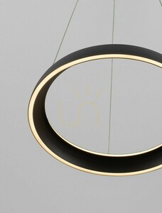 Závěsné LED svítidlo Luces Exclusivas AYLLON LE45897 černé 45 cm small 3