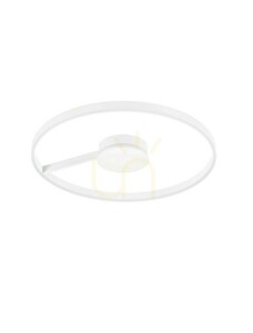 Bílé stropní LED svítidlo Luces Exclusivas AZKOIT LE45901 80 cm 64 W small 0