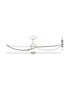 Stropní ventilátor s LED osvětlením BENAMA Luces Exclusivas LE45940, bílý, 127 cm small 4
