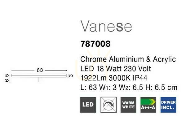 Pohled Nástěnné svítidlo BIESCA Luces Exclusivas LE45951 Nástěnné svítidlo BIESCA Luces Exclusivas LE45951