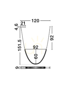 CAMBRIL Luces Exclusivas Závěsné svítidlo LE45967 small 2