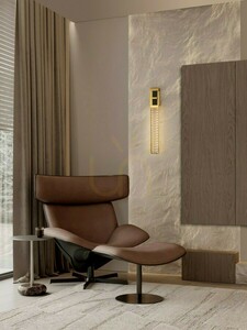 Nástěnné svítidlo Luces Exclusivas CAMBRIL LE45971, zlaté a černé, LED 9 W 3000 K, 59 cm small 3