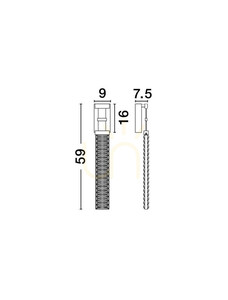 Nástěnné svítidlo Luces Exclusivas CAMBRIL LE45971, zlaté a černé, LED 9 W 3000 K, 59 cm small 5
