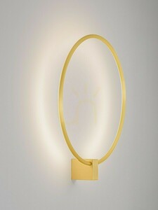Zlaté nástěnné LED svítidlo Luces Exclusivas DRASIRA LE46036, 50 cm small 1