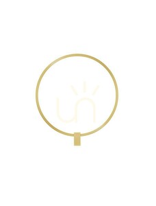 Zlaté nástěnné LED svítidlo Luces Exclusivas DRASIRA LE46036, 50 cm small 0