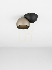 Stropní bodové svítidlo FRONTERA LED 11W 826lm 3000K zlato-černé 10 cm LE46046 Luces Exclusivas small 2