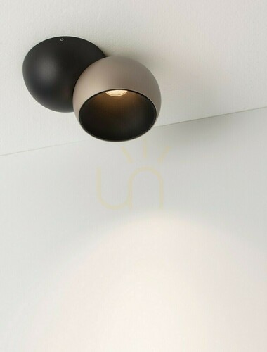 Kontrola Stropní bodové svítidlo FRONTERA LED 11W 826lm 3000K zlato-černé 10 cm LE46046 Luces Exclusivas