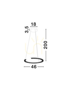 MAHON Luces Exclusivas závěsné svítidlo LE46091 small 4
