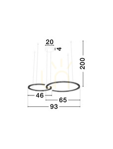 MAHON Luces Exclusivas závěsné svítidlo LE46098 4 MAHON Luces Exclusivas závěsné svítidlo LE46098 small 4