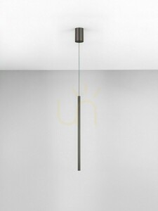 Závěsné svítidlo MONTERZO Luces Exclusivas válec černý LED 4W 100lm CCT 2700-4000K 7cm LE46116 small 1