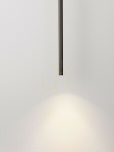 Závěsné svítidlo MONTERZO Luces Exclusivas válec černý LED 4W 100lm CCT 2700-4000K 7cm LE46116 small 3