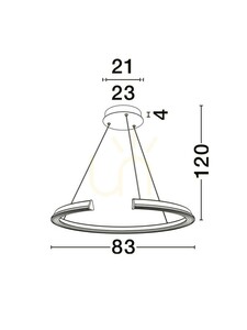 ORINOCO Luces Exclusivas Závěsné svítidlo LE46130 4 ORINOCO Luces Exclusivas Závěsné svítidlo LE46130 small 4