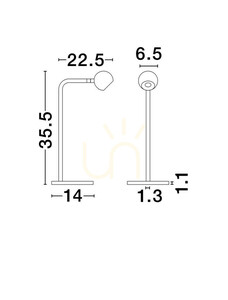 Stolní lampa PUCARANI Luces Exclusivas LE46133 small 5