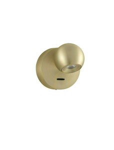 Zlaté nástěnné LED svítidlo PUCARANI Luces Exclusivas LE46135 6 W small 0