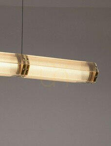 Závěsné svítidlo Luces Exclusivas TORREV LE46200 průhledné sklo mosaz LED 24 W 1320 lm 3000 K 120 cm small 4