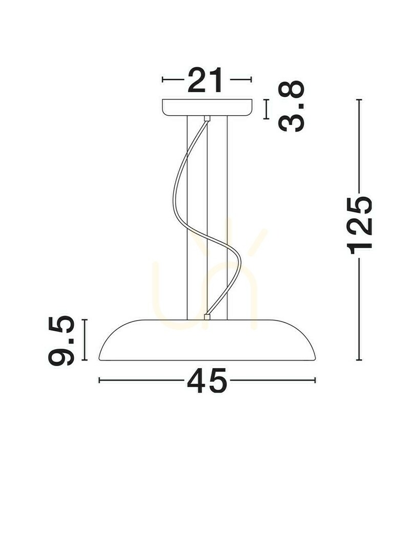 Kontrola Závěsné svítidlo VENCID Luces Exclusivas LE46214 Závěsné svítidlo VENCID Luces Exclusivas LE46214