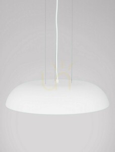 Závěsné LED svítidlo Luces Exclusivas VENCID LE46215, bílé, Ø 45 cm, 25 W, 1765 lm, 3000 K, stmívatelné TRIAC small 4