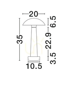 BERJA Luces Exclusivas Sloupek osvětlení LE62059 small 3