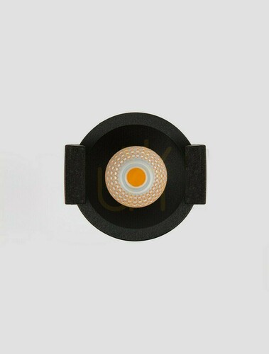 Kontrola Vestavné bodové svítidlo CAMARI Luces Exclusivas LE62149 LED 6W 4000K 378lm černé ø 4 cm