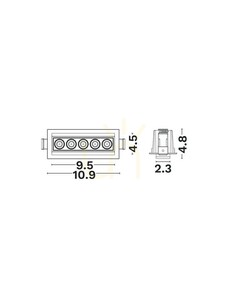 Stropní čočka CARBAY Luces Exclusivas LE62219 1 Stropní čočka CARBAY Luces Exclusivas LE62219 small 1