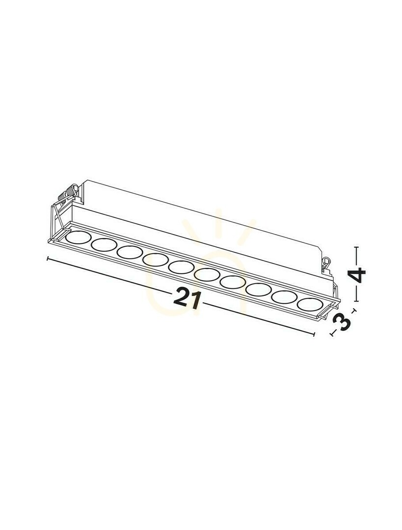 Pohled Stropní síťka CARCAIX Luces Exclusivas LE62225 Stropní síťka CARCAIX Luces Exclusivas LE62225