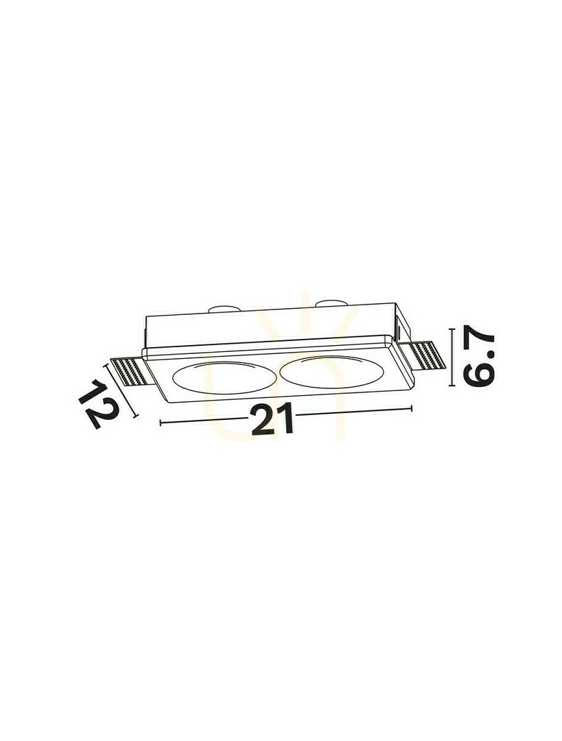 Náhled Stropní čočka CERVER Luces Exclusivas LE62287 Stropní čočka CERVER Luces Exclusivas LE62287