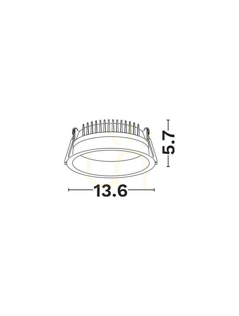Pohled Stropní čočka COCENT Luces Exclusivas LE62350 Stropní čočka COCENT Luces Exclusivas LE62350