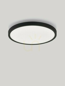 Stropní plafon DENIA LED 24W 2040lm 5 barev světla černý Ø29 cm LE62418 Luces Exclusivas small 1