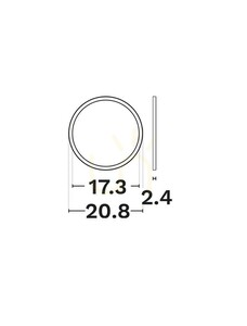 Stropní LED svítidlo DENIA Luces Exclusivas LE62419 bílé 15 W 21 cm small 4