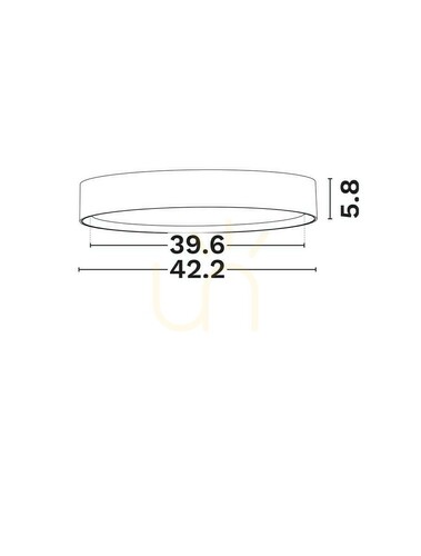 Kontrola EIBAR Luces Exclusivas stropní síť LE62446