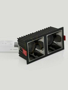 Dvojité zápustné svítidlo Luces Exclusivas FEMESA LE62476 LED 25 W 3000 K small 1