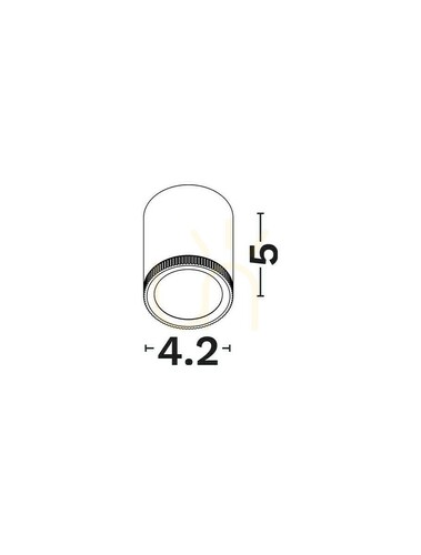 Kontrola Stropní čočka SARRIA Luces Exclusivas LE62570