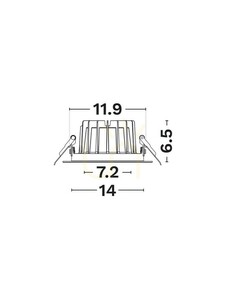 Stropní čočka VALLES Luces Exclusivas LE62594 small 3