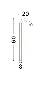 QUIBDO Luces Exclusivas Sloupek osvětlení LE73701 small 3