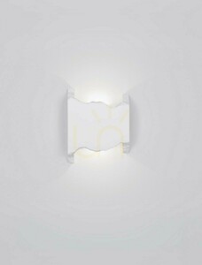 Sádrové nástěnné svítidlo Luces Exclusivas QUIME LE44712, 25,5 x 18,5 cm, LED 6 W 354 lm 3000K, bílé small 2