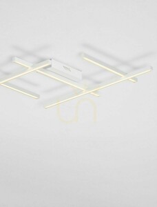 Bílé stropní svítidlo LED TUMBES Luces Exclusivas LE44476, 80 × 62 cm, 3000 K small 2