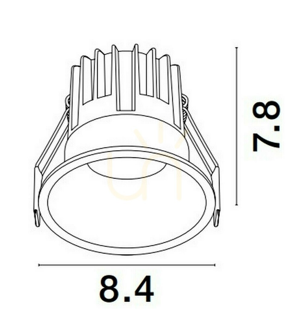 Náhled ARAMIEL Luces Exclusivas stropní síťka LE65104 ARAMIEL Luces Exclusivas stropní síťka LE65104